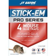 Jt Eaton Stick-Em Pro Series Glue Trap For Mice , 4PK 133P